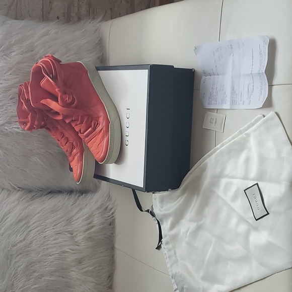 Gucci Other - Gucci Basketball High Top Sneakers, seize 8, for men